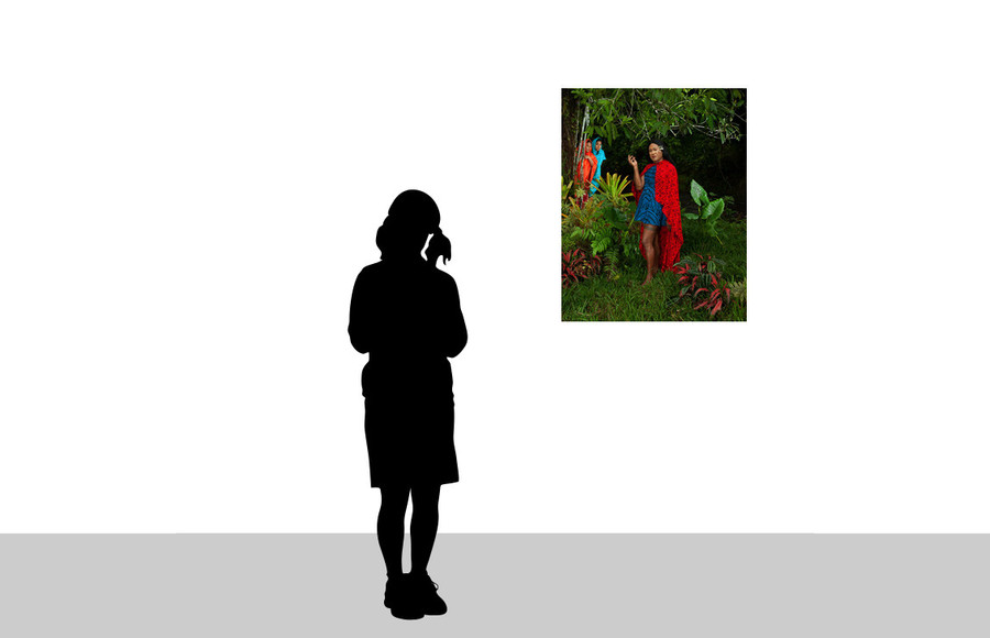 Yuki Kihara The Wizard (after Gauguin) Milford Galleries Queenstown